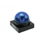 Luz de alarme portátil azul Eurolite 50603650 a pilhas 1W