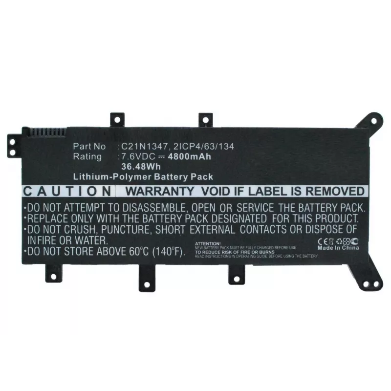 CoreParts Bateria para portátil ASUS, bateria, ASUS, A555, A555L, DX992, F51, F530, F554, F555, F555L, F555LA-AH51, F555LD