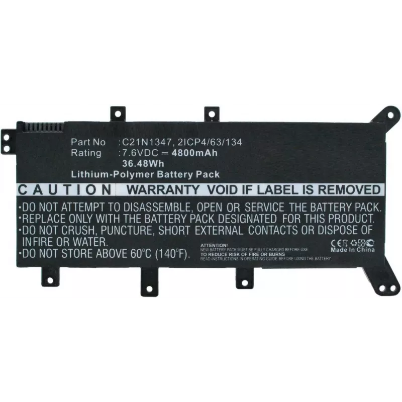CoreParts Bateria para portátil ASUS, bateria, ASUS, A555, A555L, DX992, F51, F530, F554, F555, F555L, F555LA-AH51, F555LD