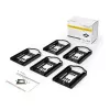 StarTech.com pack de 5 – suporte de montagem para SSD/HDD de 2,5 polegadas para baía de 3,5 polegadas