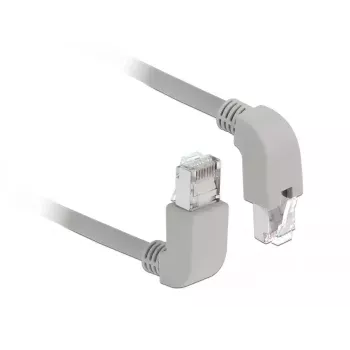 Cabo de rede DeLOCK 85862 Cat6 S/FTP 1m cinzento