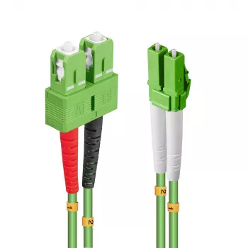 Cabo de fibra ótica/InfiniBand Lindy 46324 10 m 2x LC 2x SC Verde