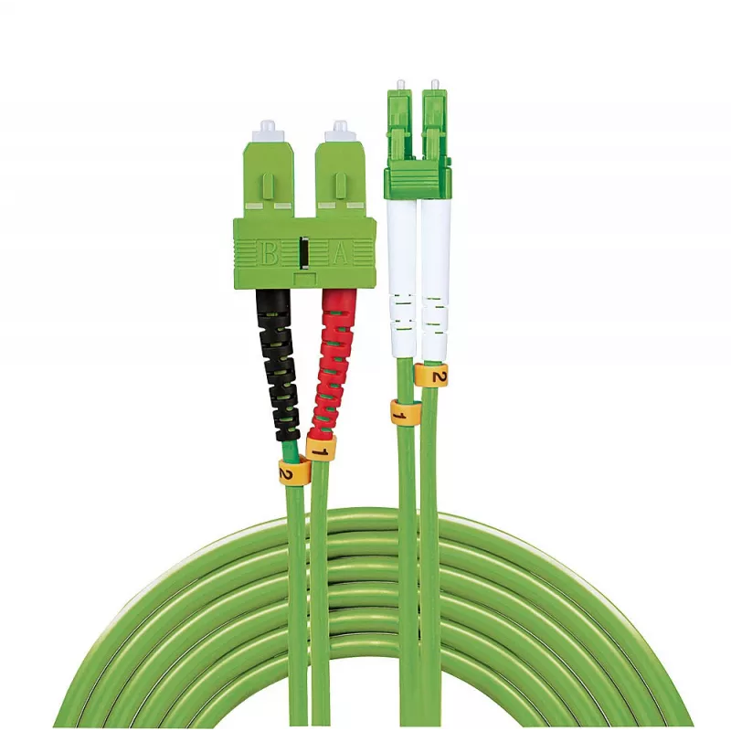 Cabo de fibra ótica/InfiniBand Lindy 46324 10 m 2x LC 2x SC Verde