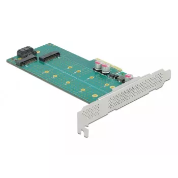 Placa de expansão DeLOCK PCI Express x4 para M.2 Key B + M - Low-Profile