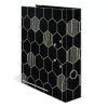Dossier HERMA 7016 A4 preto cinzento arquivo D-Ring
