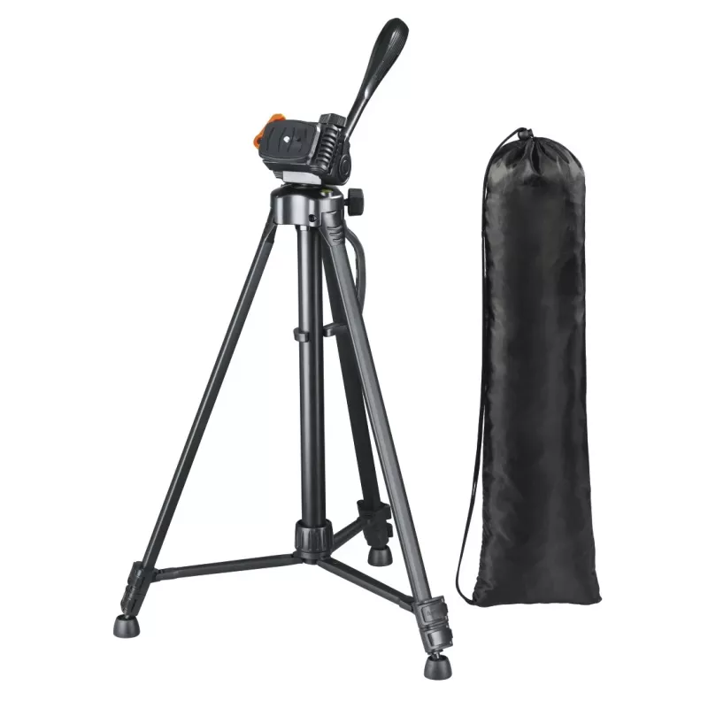 Tripé Hama Gamma 153 3 pernas preto capacidade 3 kg altura 153 cm
