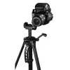 Tripé Hama Gamma 153 3 pernas preto capacidade 3 kg altura 153 cm