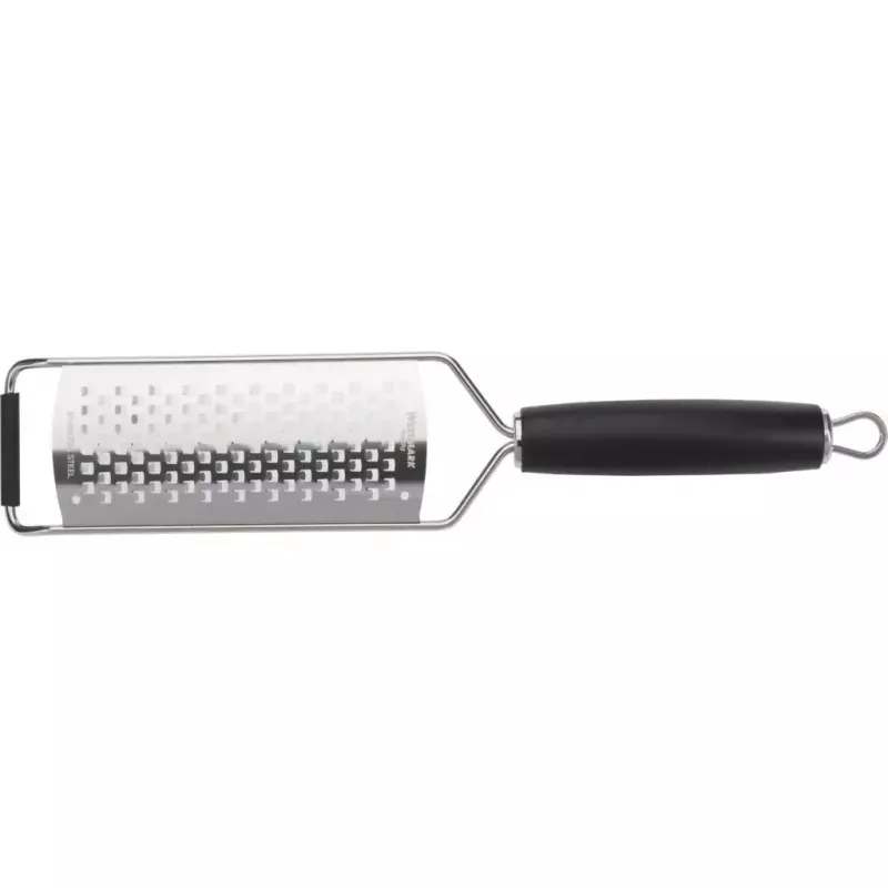 Westmark Technicus-Square 14122270 ralador plano, aço inoxidável/TPE, argola para pendurar, 65 mm, preto