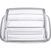 Manteigueira Westmark 20852260, vidro retangular, 143×118×55 mm, transparente