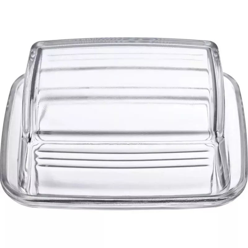Manteigueira Westmark 20852260, vidro retangular, 143×118×55 mm, transparente