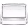Manteigueira Westmark 20852260, vidro retangular, 143×118×55 mm, transparente