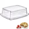 Manteigueira Westmark 20852260, vidro retangular, 143×118×55 mm, transparente