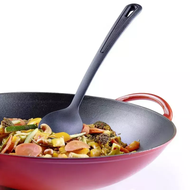 Colher de wok Westmark Gentle Plus, poliamida, comprimento 315 mm, largura 72 mm, preto
