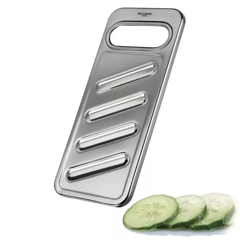 Westmark Steel 10062270 ralador plano, aço inoxidável, 103 x 10 mm