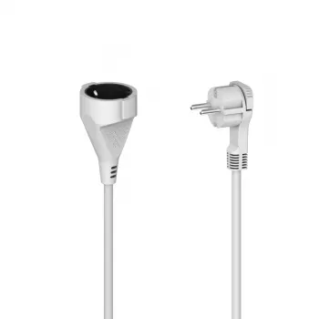 Extensão elétrica Hama 00223241 2 m 1 tomada(s) AC interior branco