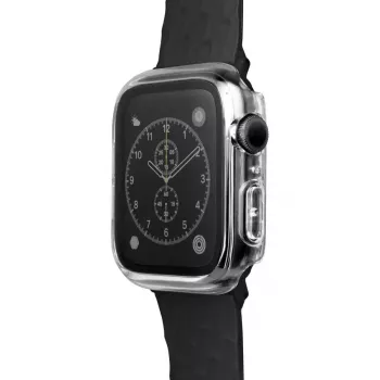 Capa para smartwatch LAUT Shield vidro transparente policarbonato PC para Apple Watch 44/45mm