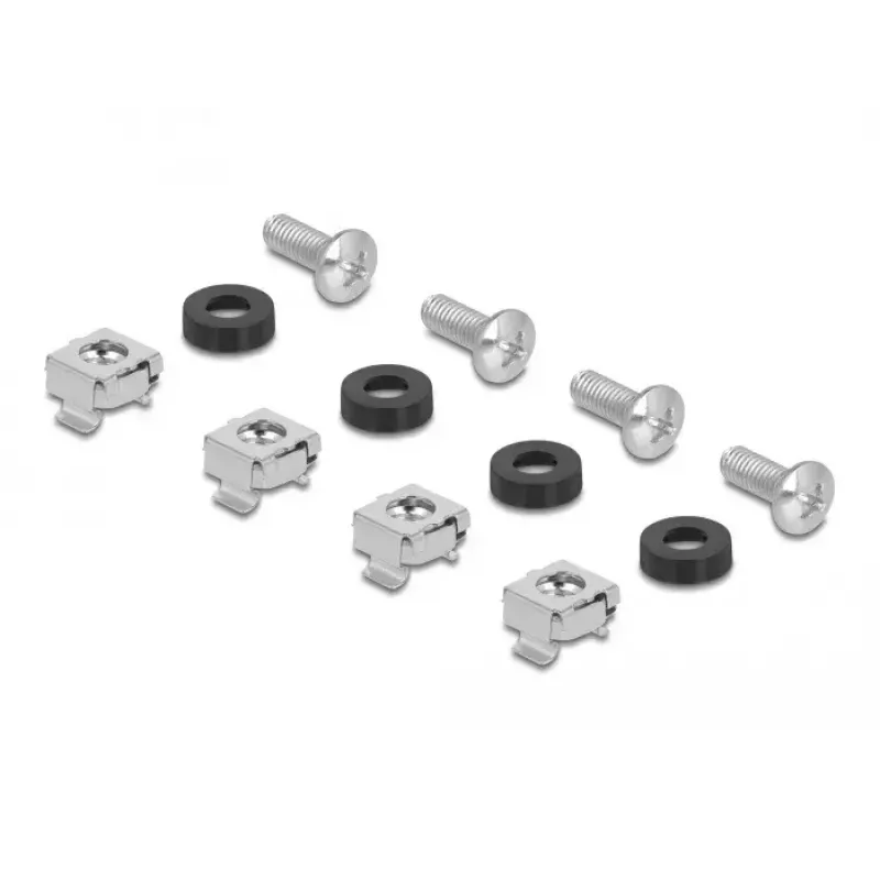 Caixa de fusão de fibra ótica DeLOCK 67005 preta metal 482x220x44 mm
