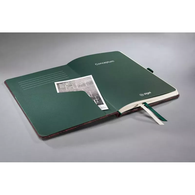 Bloco de notas Sigel CO673 A5 194 folhas castanho
