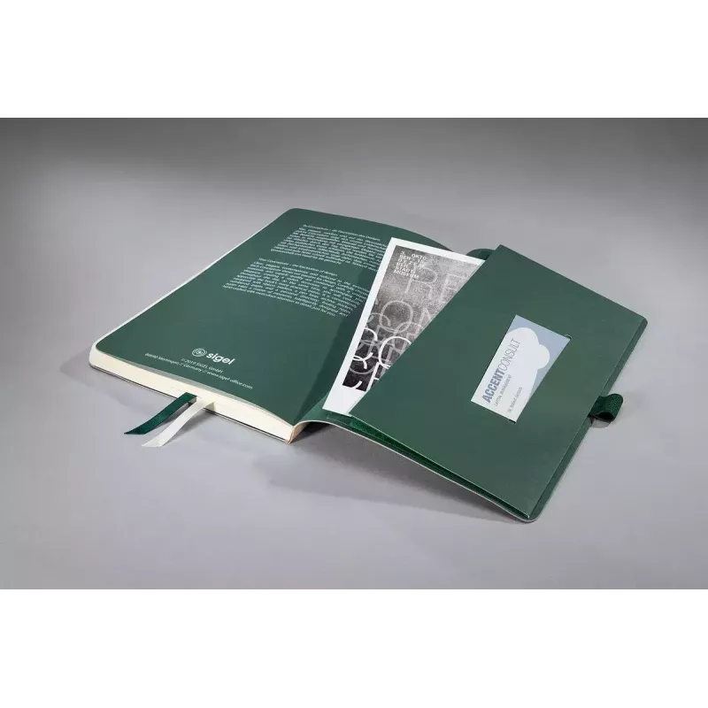 Caderno Sigel CO674 A5 194 folhas castanho pontilhado
