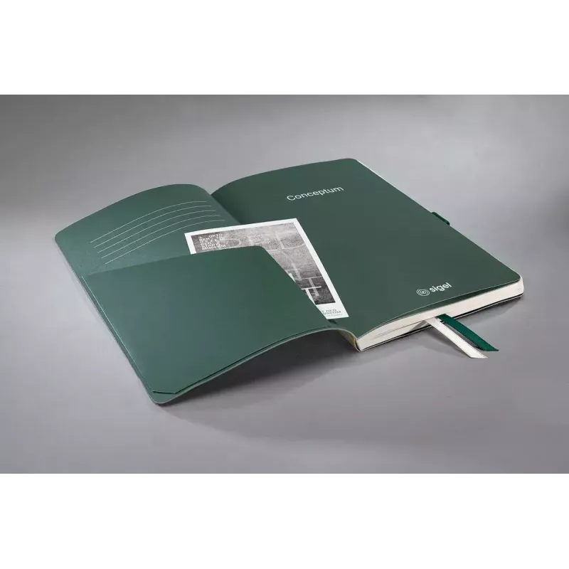 Caderno Sigel CO674 A5 194 folhas castanho pontilhado
