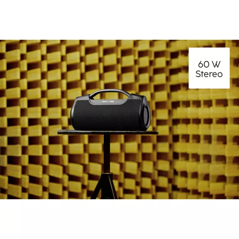 Coluna portátil estéreo Hama Mate Pro preto 60 W