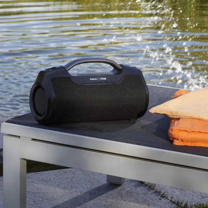 Coluna portátil estéreo Hama Mate Pro preto 60 W