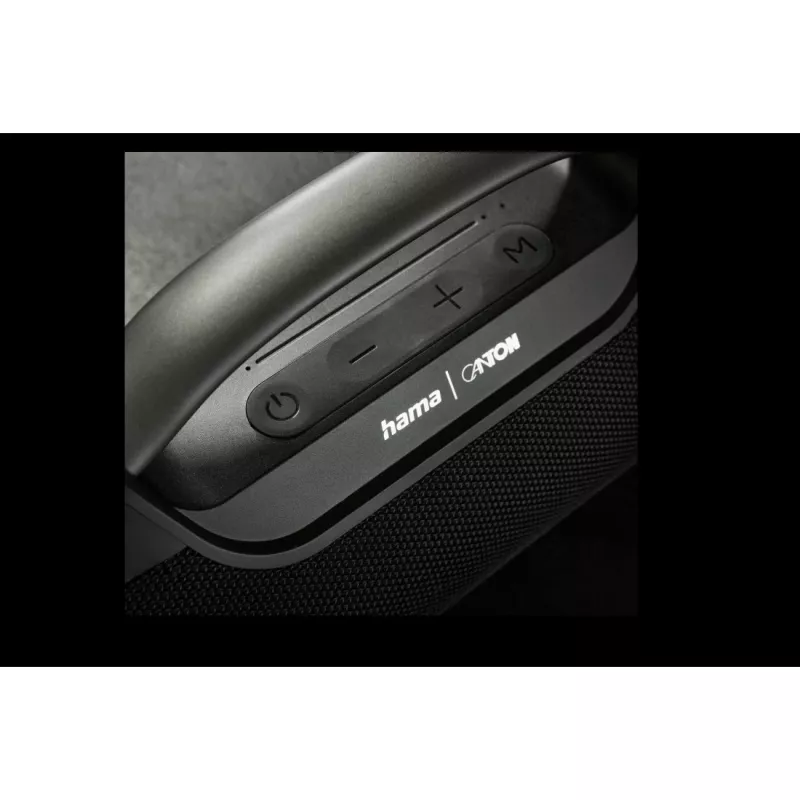 Coluna portátil estéreo Hama Mate Pro preto 60 W