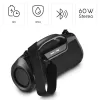 Coluna portátil estéreo Hama Mate Pro preto 60 W