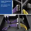 Caixa de zona com fecho ACT Patch Box 8 slots para fibra ótica e cobre