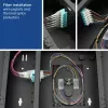 Caixa de zona com fecho ACT Patch Box 8 slots para fibra ótica e cobre
