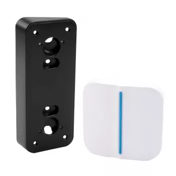 Adaptador para intercomunicador Olympia, modelo 6035, preto, compatível com VDB 824YA