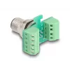 Adaptador de módulo de transferência DeLOCK M12 8 polos codificação A ficha para barra de terminais de 9 polos