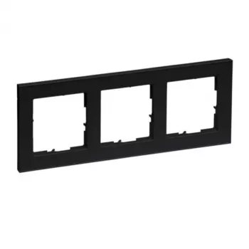 Legrand 765383 placa de parede/tampa de interruptor preta