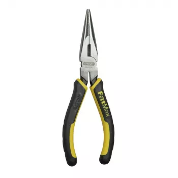 Alicate de bico Stanley FATMAX 1/2 alicate de bico redondo preto amarelo