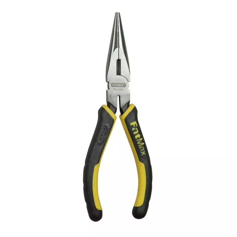 Alicate de bico Stanley FATMAX 1/2 alicate de bico redondo preto amarelo