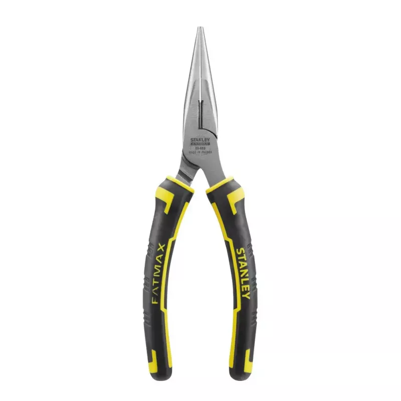 Alicate de bico Stanley FATMAX 1/2 alicate de bico redondo preto amarelo