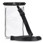 Capa Hama 00019858 para telemóveis até 17 cm preta transparente