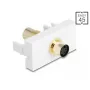 Adaptador de cabo DeLOCK 90872 Mini-DIN 4 pinos branco