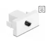 Adaptador HDMI DeLOCK 90874 branco ligação 1 HDMI ligação 2 HDMI