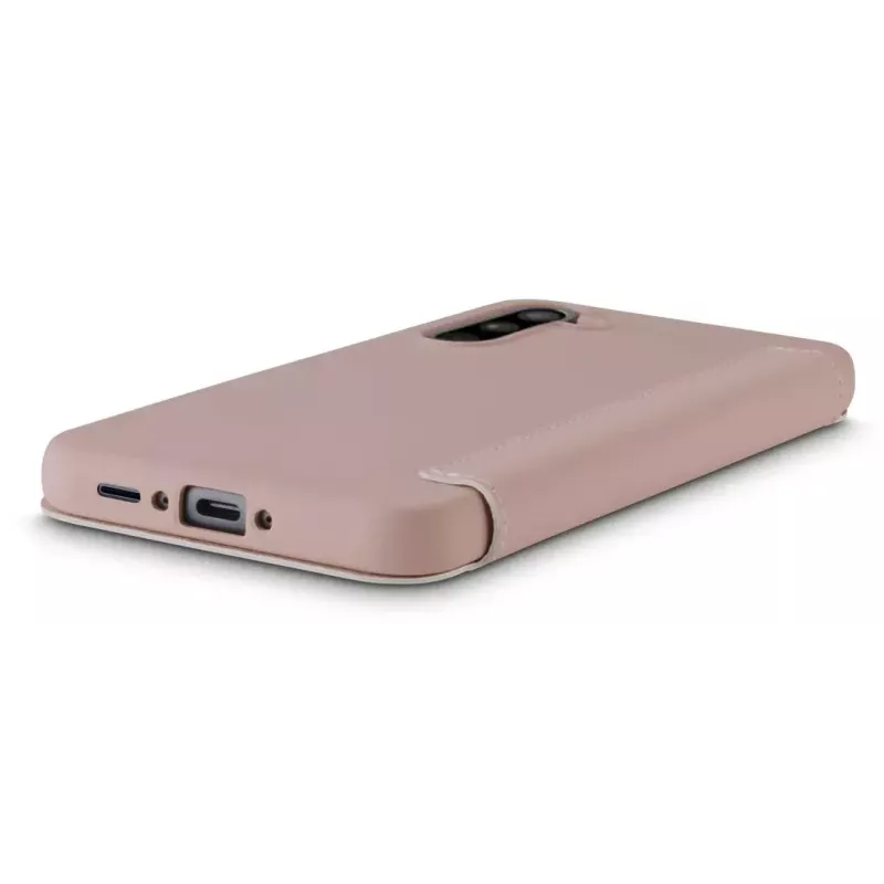 Capa tipo carteira Hama Fantastic Feel Galaxy A36 5G 17 cm 2 compartimentos para cartões nude