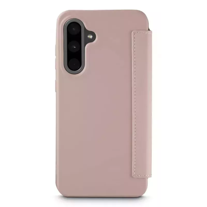Capa tipo carteira Hama Fantastic Feel Galaxy A36 5G 17 cm 2 compartimentos para cartões nude