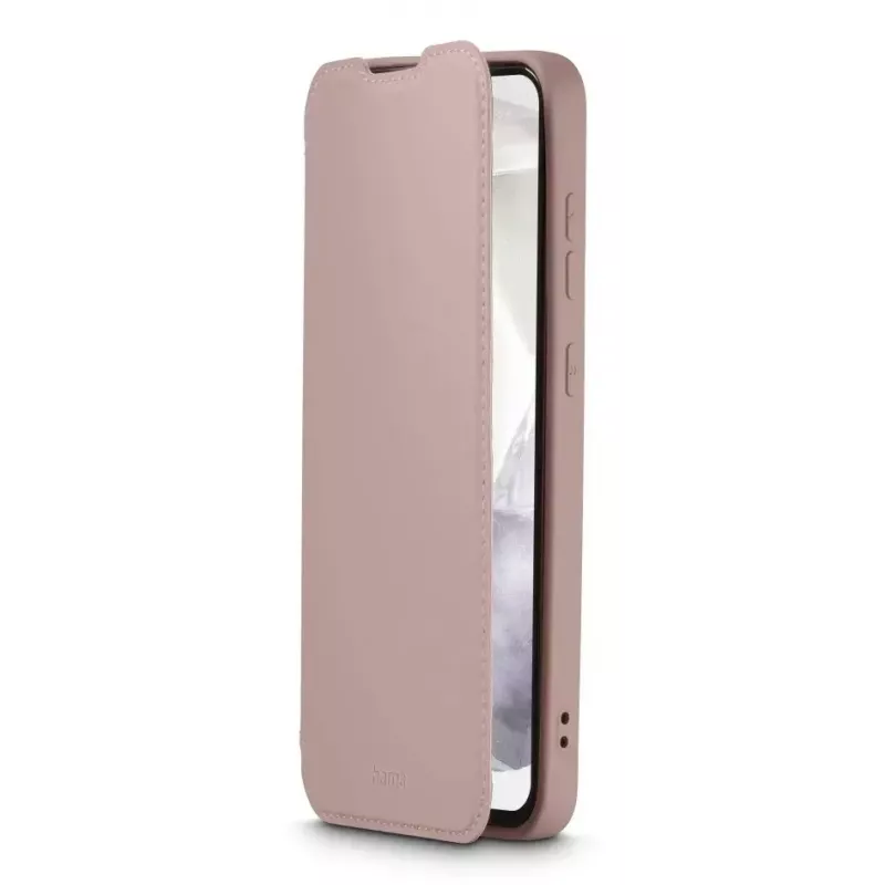 Capa tipo carteira Hama Fantastic Feel Galaxy A36 5G 17 cm 2 compartimentos para cartões nude