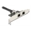 Adaptador interno RJ-45 DeLOCK 95280 Mini PCI Express 4 Gbit/s