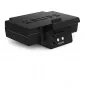 Máquina de sandes KRUPS FDK461, 850 W, preta, faz 4 sandes, 234×265×108 mm