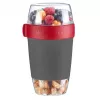 Conjunto de lancheira Westmark 52872260 1,15 L cinzento vermelho transparente