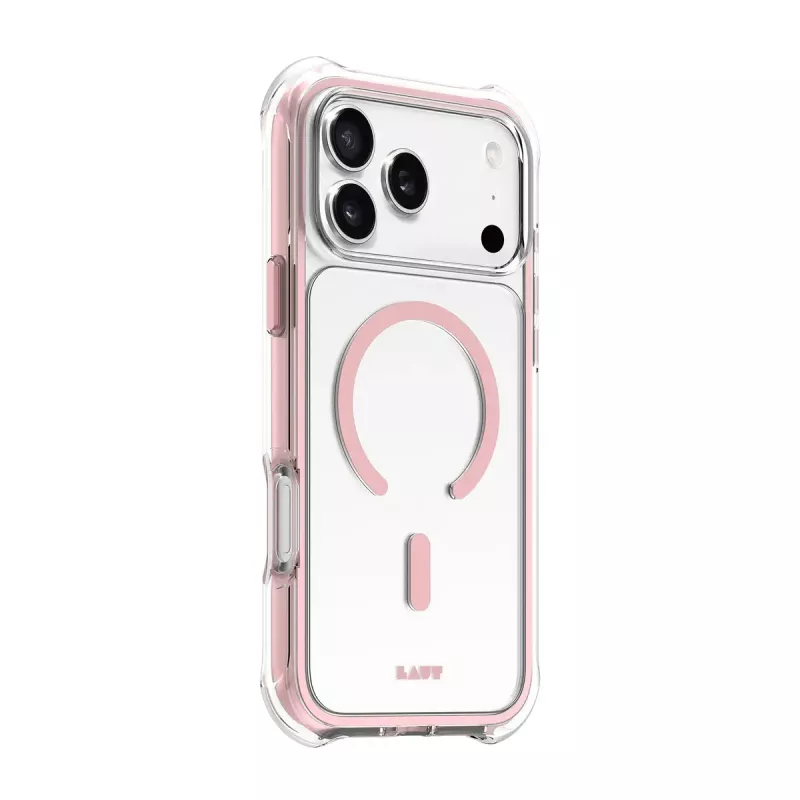 Capa para telemóvel LAUT AERO PROTECT 17,5 cm rosa transparente