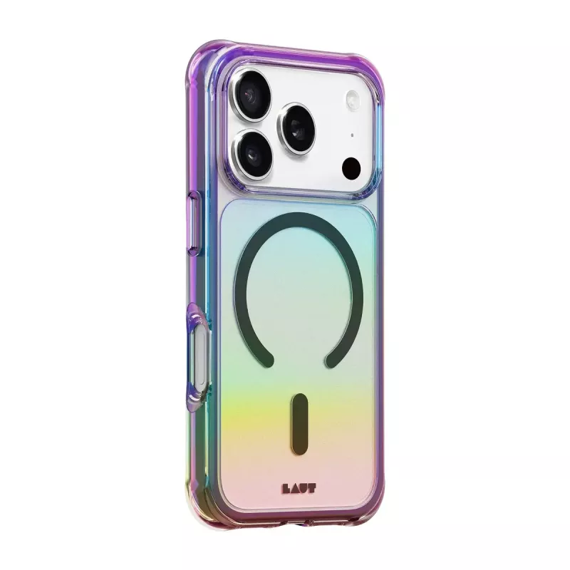 Capa para telemóvel LAUT AERO HOLO 17,5 cm 6,9 polegadas multicolor transparente L_IP25D_AH_BK