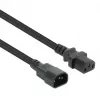 Cabo de alimentação Manhattan, ficha macho C14 para conector fêmea C13 (cabo de alimentação), monitor para CPU, 5 m, 10A, preto, cabo, garantia vitalícia
