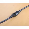 Cabo de alimentação Manhattan, ficha macho C14 para conector fêmea C13 (cabo de alimentação), monitor para CPU, 5 m, 10A, preto, cabo, garantia vitalícia