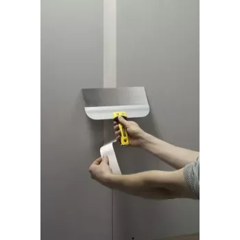 Espátula STANLEY aço inoxidável THT0-05776, lâmina 30,5 cm, comprimento 310 mm, punho preto e amarelo